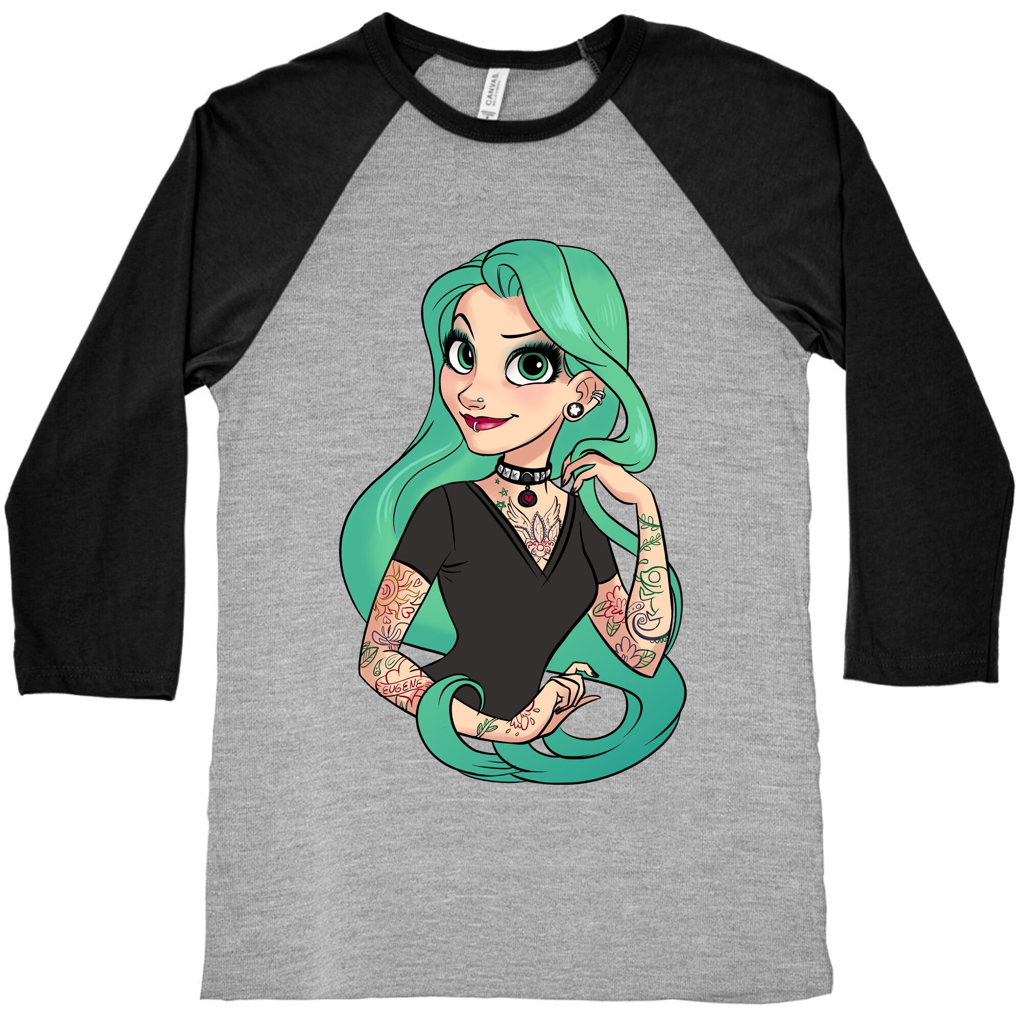 Punk Rapunzel Baseball Tee
